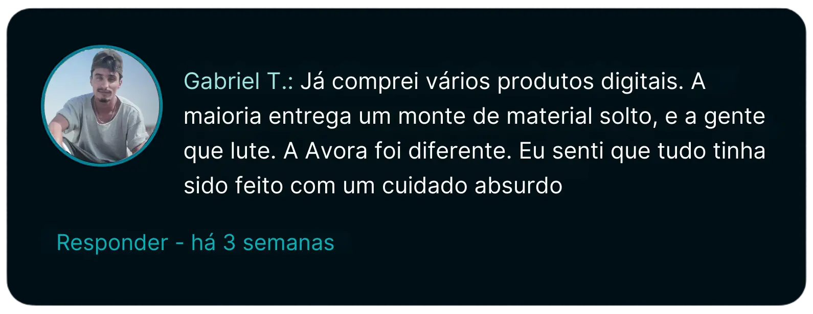 Comentário de Gabriel T. sobre o JuriPrompt