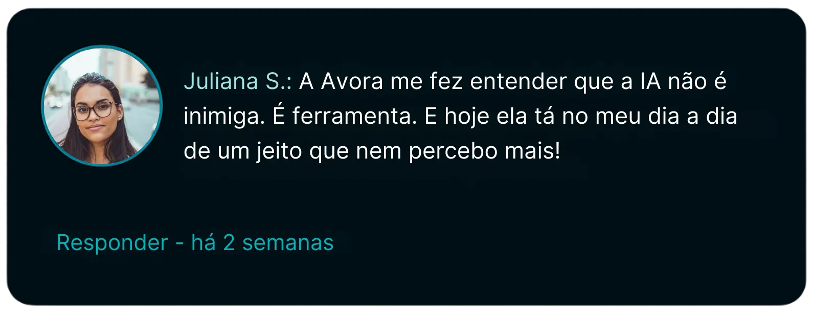 Comentário de Juliana S. sobre o JuriPrompt